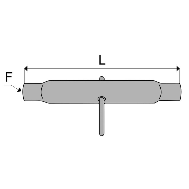 Tube Barre de Poussee LG 500 30X3 référence fournisseur CBM020184013